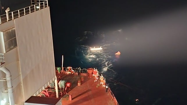 Courtesy Horten crew / Zodiac Maritime / USCG