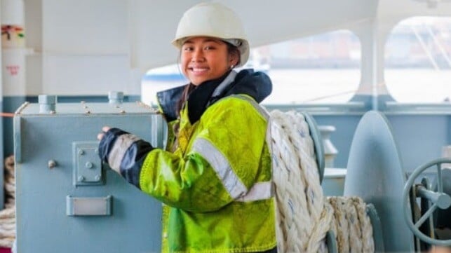 IMO female seafarer
