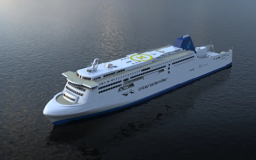 The now-canceled iReX ferry design (InterIslander)