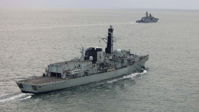 Royal Navy frigate