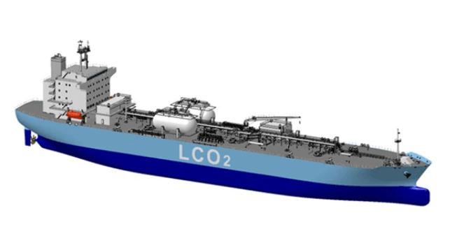 concept for LCO2 carrier
