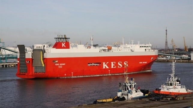European short sea car carrier