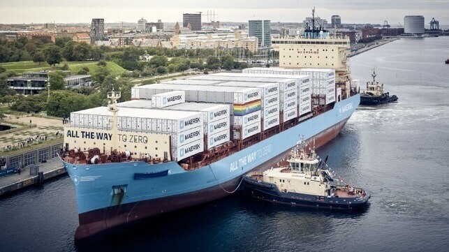 Maersk methanol containership