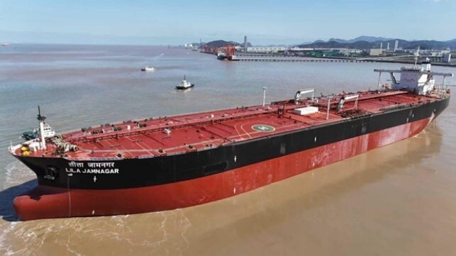 Indian Register of Shipping (IRS) Classifies One of India’s Largest Crude Tankers