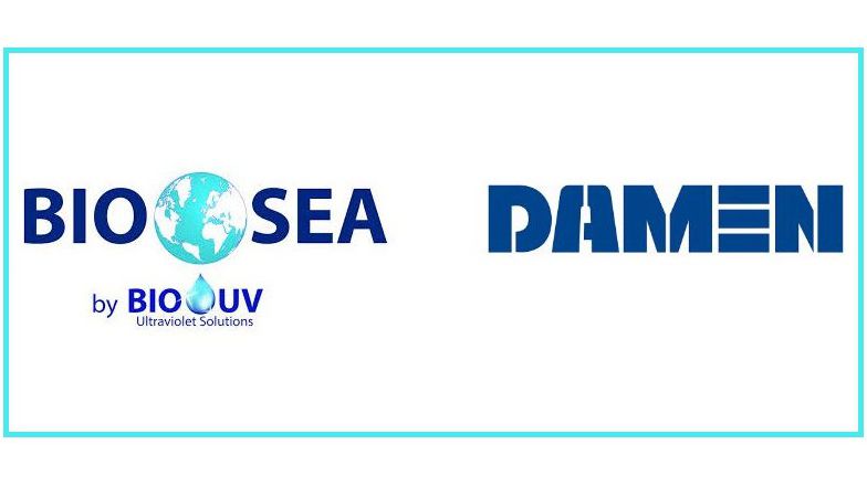 bio-sea & damen logos