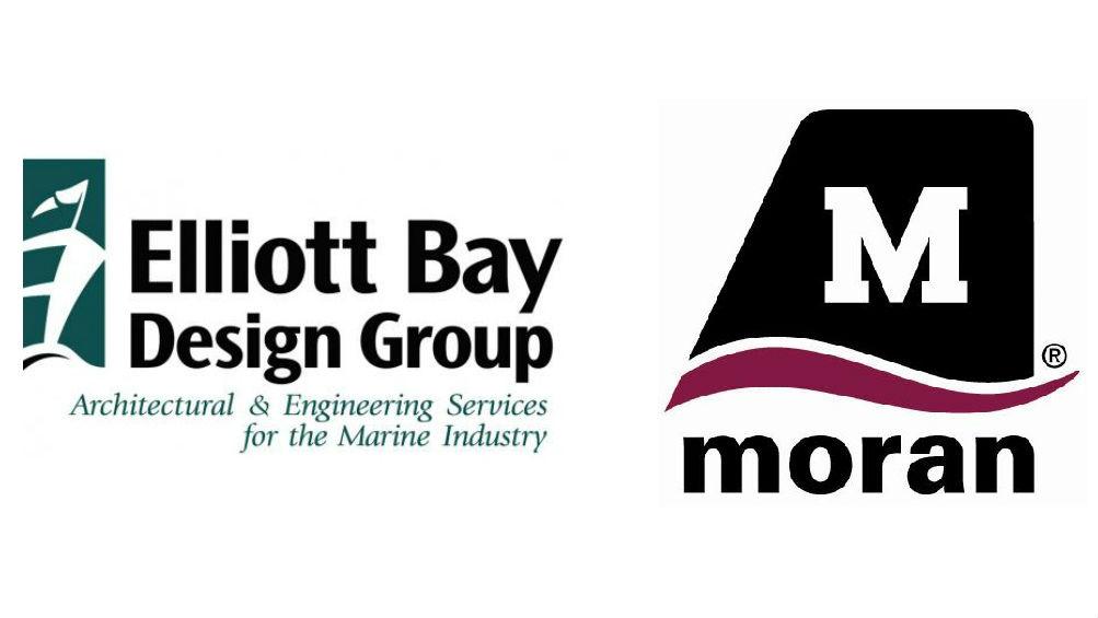 Elliott Bay Design Group Logo and Moran Logo