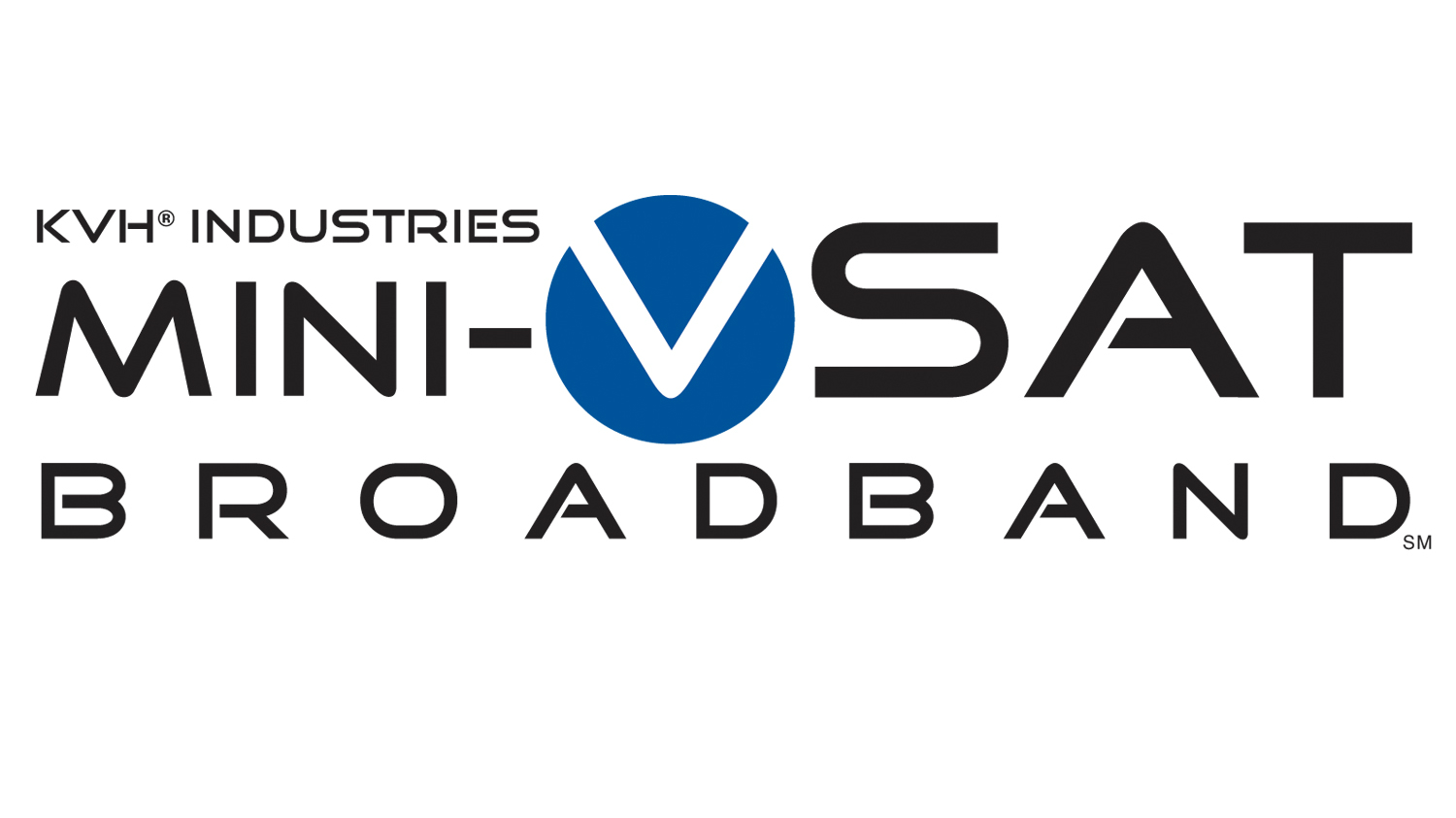 KVH mini-VSAT Broadband logo