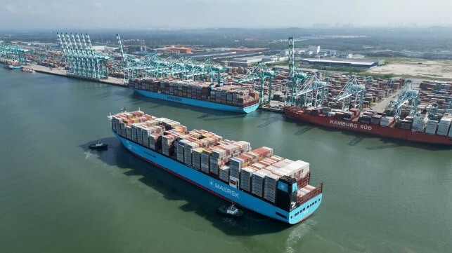 Maersk containerships