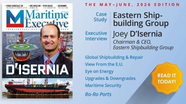 Maritime Executive shipbuilding