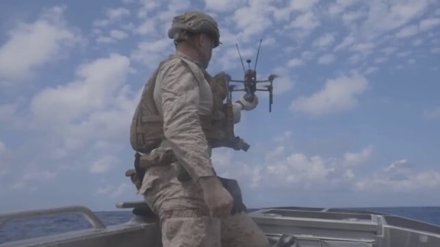 Marine Corps drone test