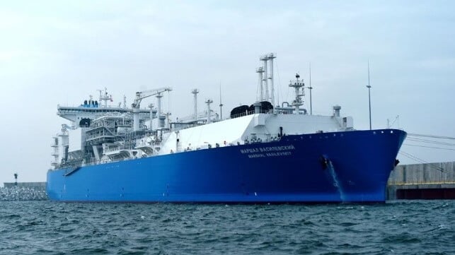 Russian LNG carrier
