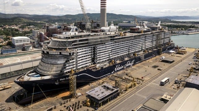 cruise ship construction 