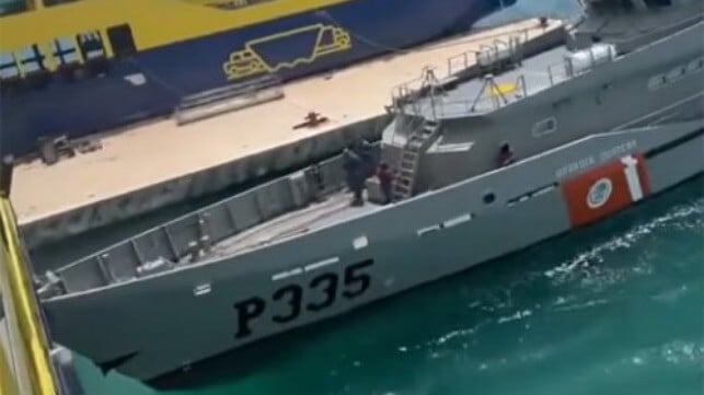 Mexican patrol boat