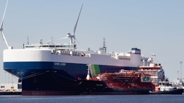 car carrier fueling