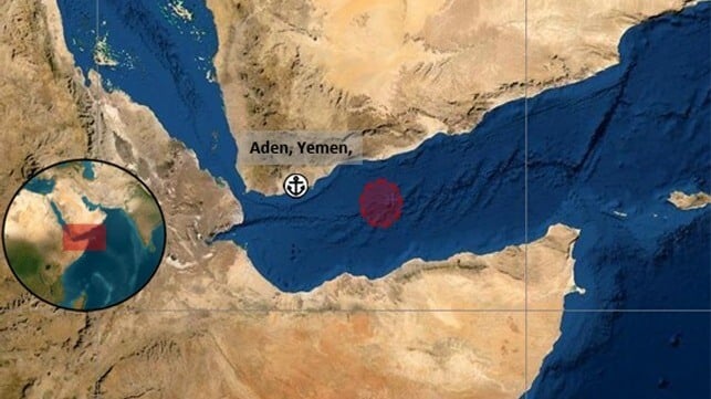 Gulf of Aden position