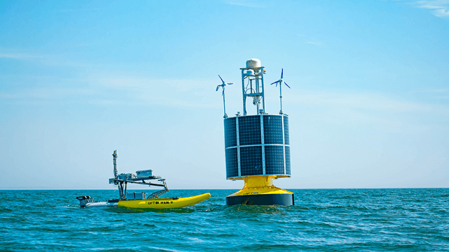 OPT's solar-powered PowerBuoy (OPT press handout)