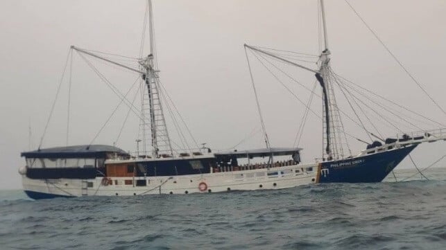 Philippine Siren 2 aground (PCG)