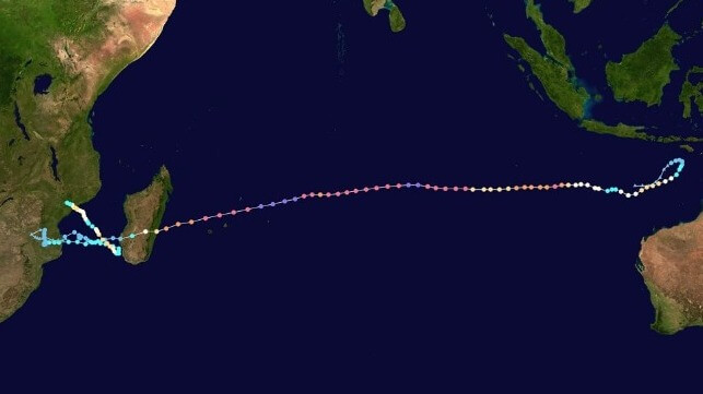 Cyclone Freddy pummels Mozambique for a second time, killing one