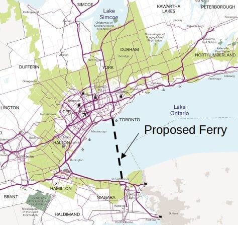 Ongoing Plans for a Fast Ferry Service Across Lake Ontario