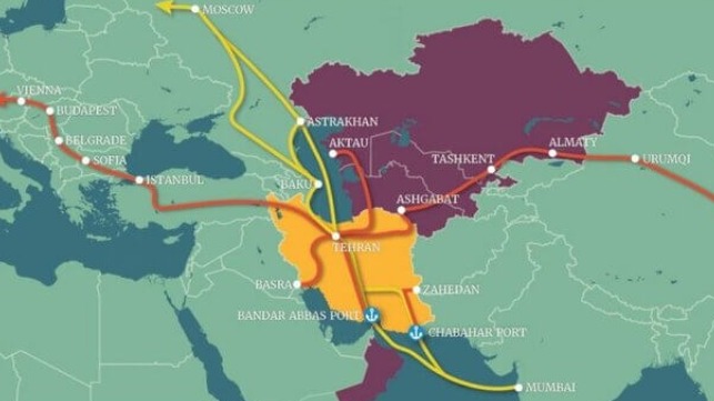 Iran north-south corridor
