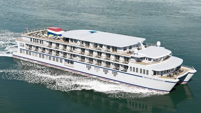 American small hybrid catamaran cruise ships