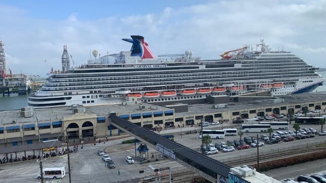 carnival cruise departing galveston today