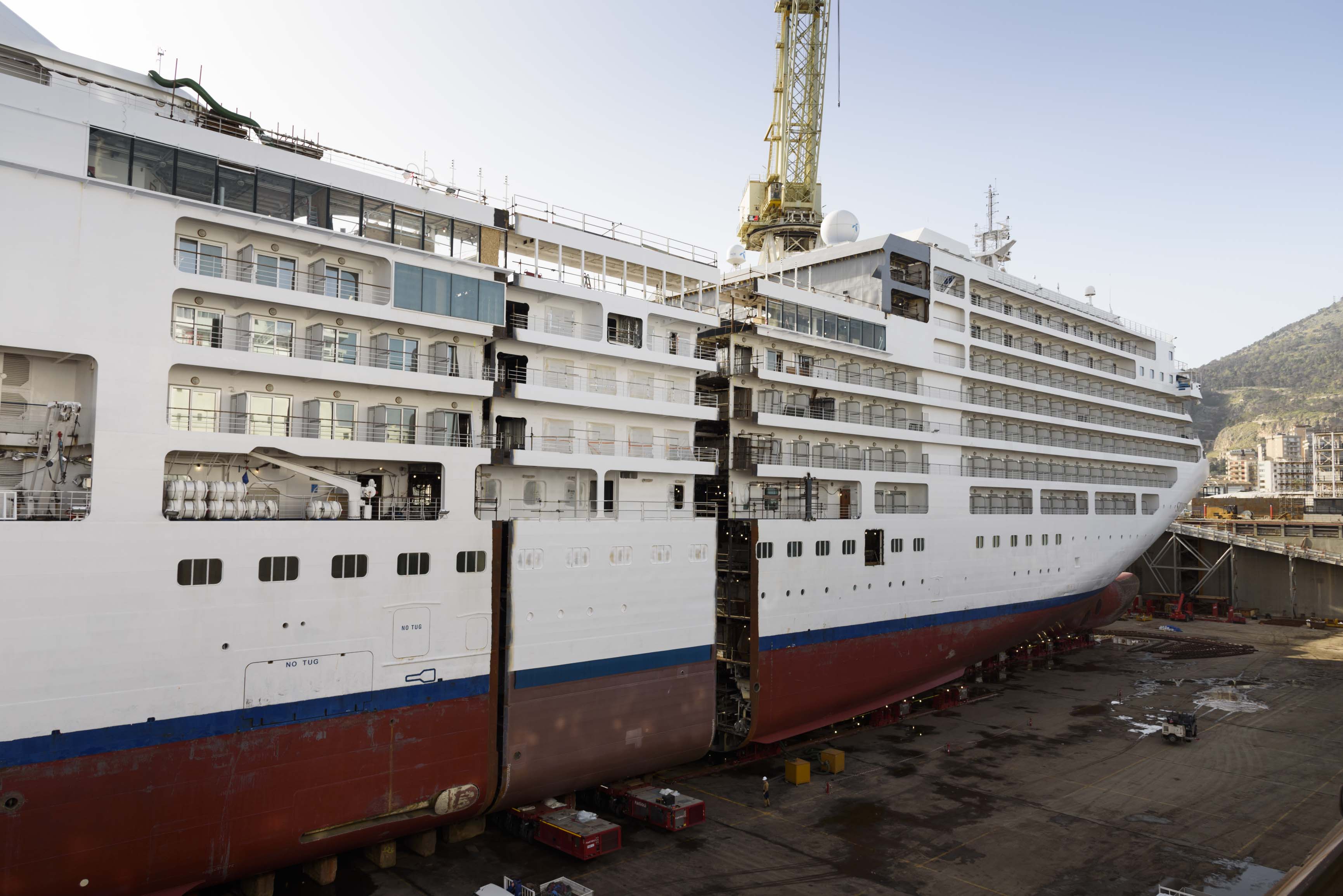 silver spirit suites Photos: First Luxury Cruise Lengthening Ship Ever