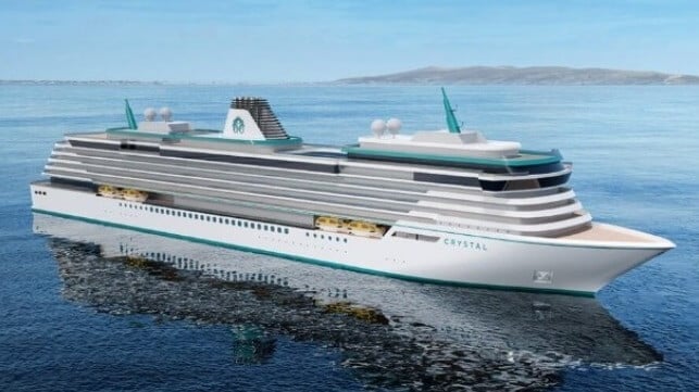 A newbuild order for three luxury cruise ships for Crystal Cruises, one of many signed in 2024 (Fincantieri)