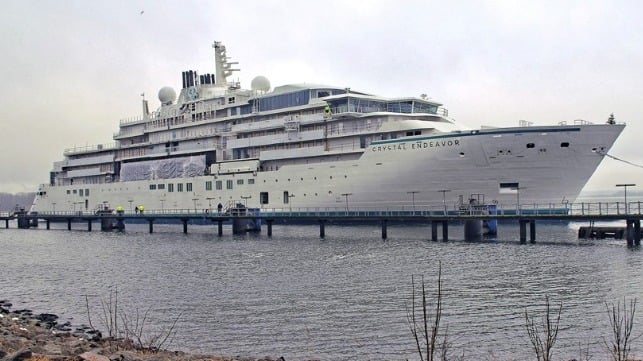 MV Werften prepares to deliver Crystal expedition cruise ship