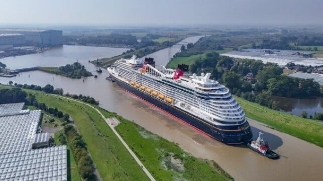 Disney Treasure cruise ship