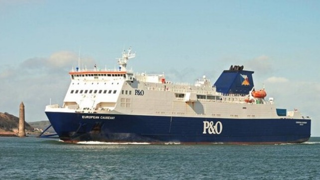 UK MCA detains P&O ferry after crew inspection