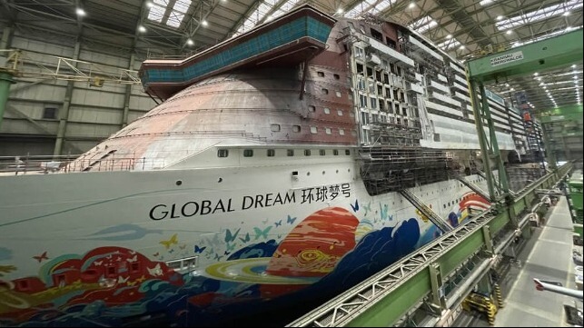 Global Dream cruise ship
