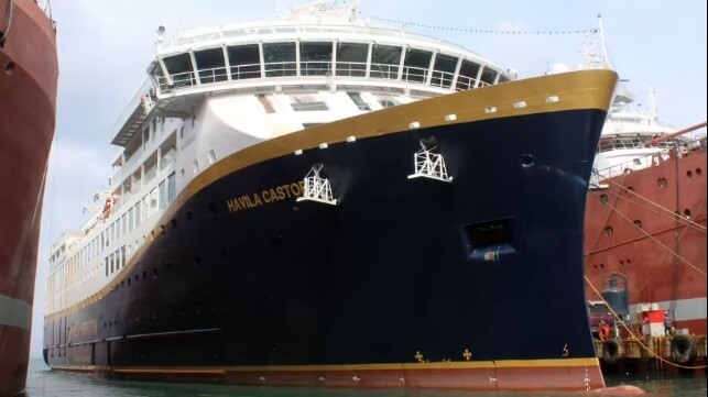 Havila takes delivery of second ship with shipyard bridge loan