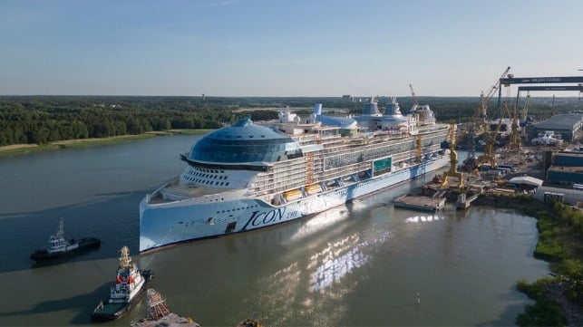 Icon of the Seas at Meyer Turku