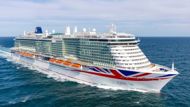 Iona becomes second cruise ship Carnival took delivery on in 2020