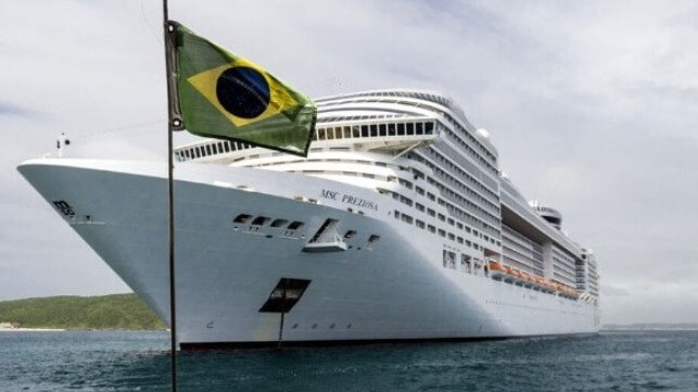 cruises from Brazil suspended due to COVID-19 and government policies 