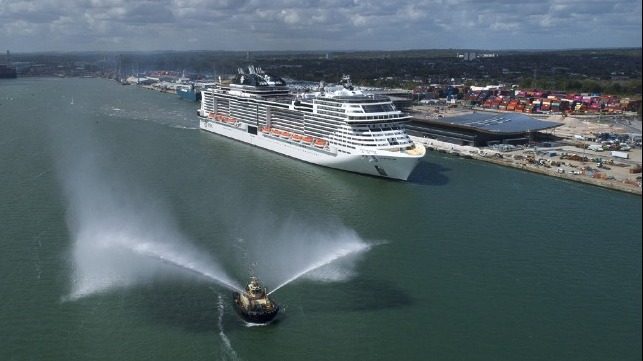 UK cruises resume after 14 months