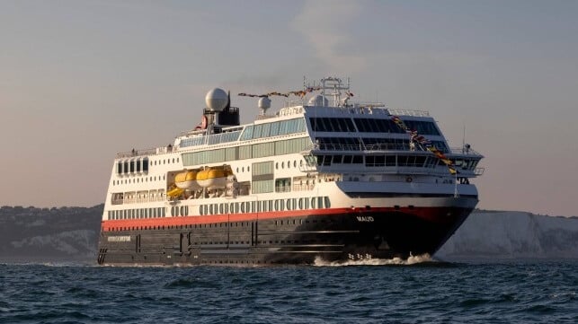 Hurtigruten cruise ship Maud