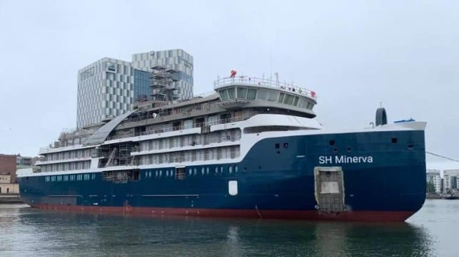 launch of new expeditino cruise ship