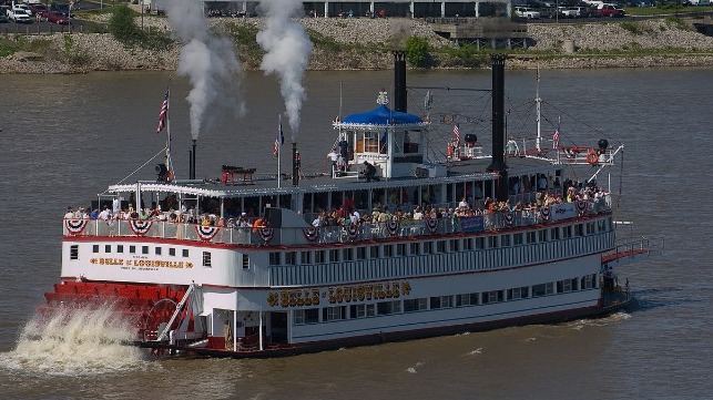 paddle-wheel vessel