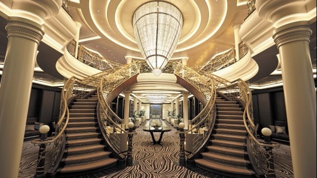 Seven Seas Explorer Atrium