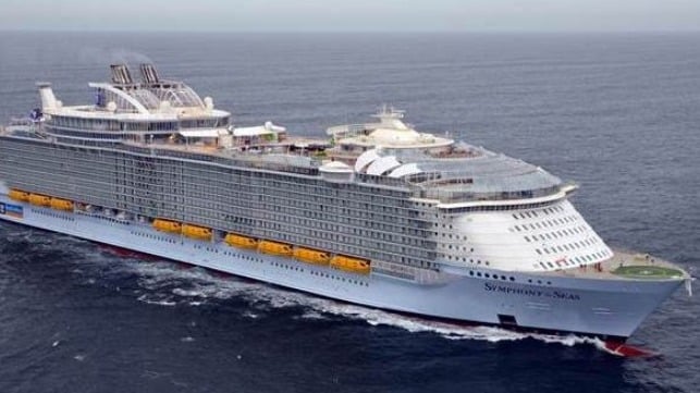 Watch: Symphony of the Seas Nears Completion