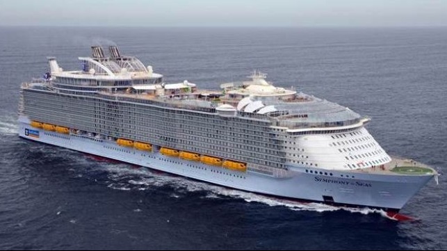 Watch: Symphony of the Seas Under Construction