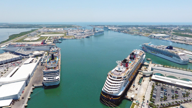 Port Canaveral cruise ships