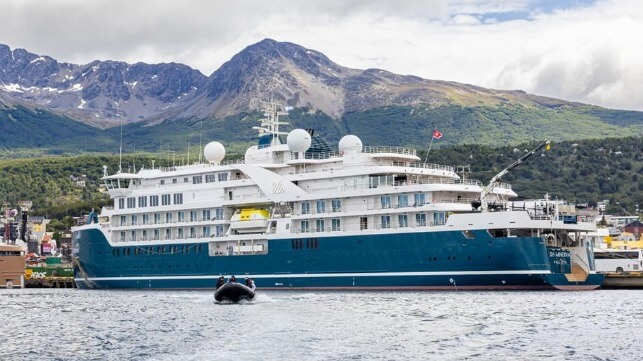 expedition cruise ship offered for sale
