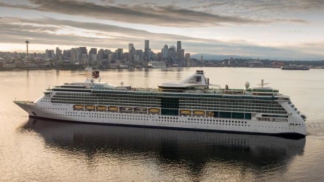 first 2021 revenue cruise to Alaska from Seattle