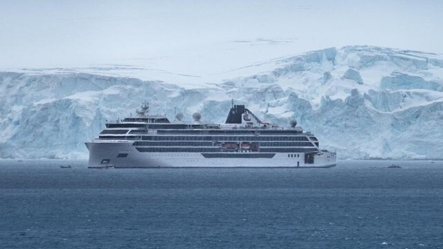 File image of viking cruise ship in antarctica