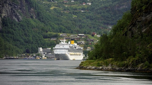The Geirangerfjord is among the Norwegian fjords on the World Heritage List. It is a very popular destination for cruise tourists. Credit: Sjøfartsdirektoratet