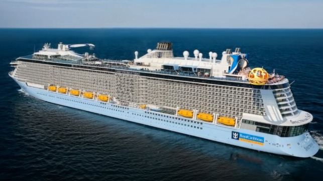 Spectrum of the Seas has debuted in Shanghai