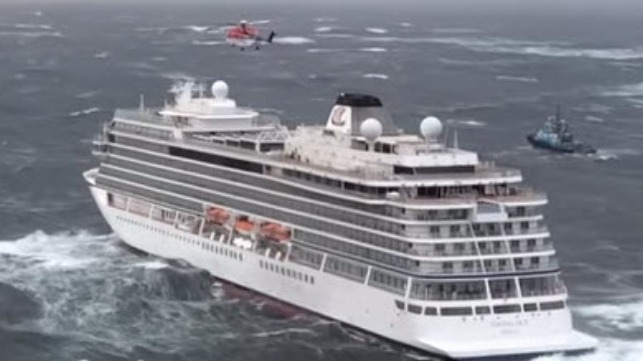 Watch: Viking Sky Sends Mayday, Passengers Evacuated